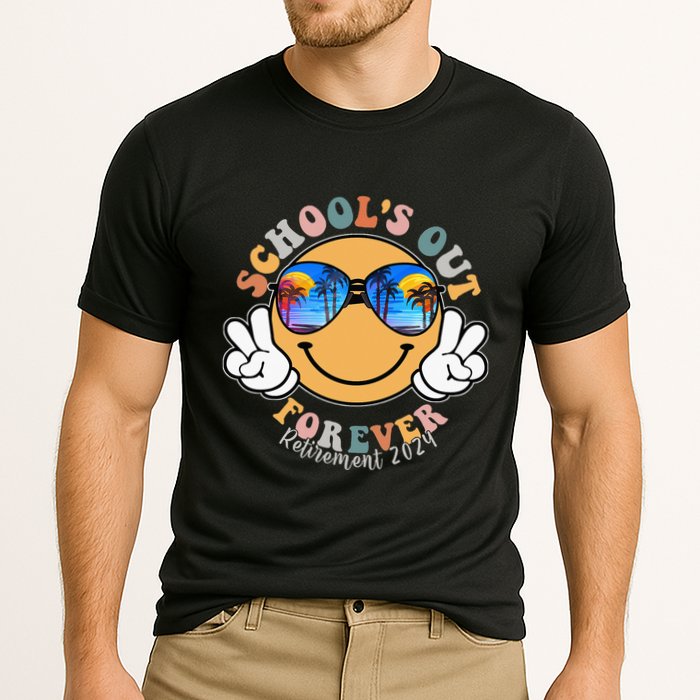 SchoolS Out Forever Retired Teacher Retirement 2024 Performance Shirt