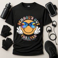 SchoolS Out Forever Retired Teacher Retirement 2024 Performance Shirt
