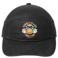 SchoolS Out Forever Retired Teacher Retirement 2024 7-Panel Snapback Hat
