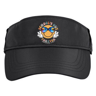 SchoolS Out Forever Retired Teacher Retirement 2024 Adult Drive Performance Visor