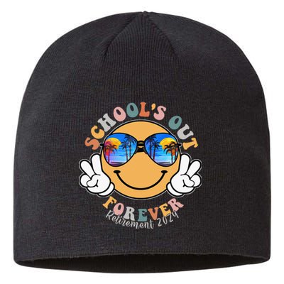 SchoolS Out Forever Retired Teacher Retirement 2024 Sustainable Beanie