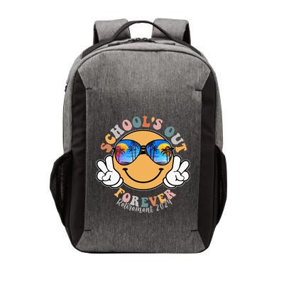SchoolS Out Forever Retired Teacher Retirement 2024 Vector Backpack