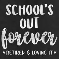 School's Out Forever Retired Teacher Retirement Cool Comfort Performance Bucket Hat