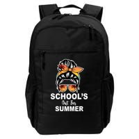 Schools Out For Summer Female Bun Sunglass Backpack