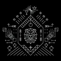 Shield Of Faith, Geometric Design Button