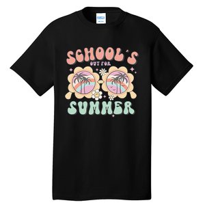 Schools Out For Summer End Of School Year Teacher Funny Teach Tall T-Shirt