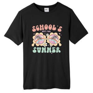 Schools Out For Summer End Of School Year Teacher Funny Teach Tall Fusion ChromaSoft Performance T-Shirt