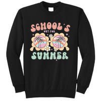 Schools Out For Summer End Of School Year Teacher Funny Teach Tall Sweatshirt