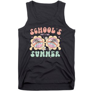 Schools Out For Summer End Of School Year Teacher Funny Teach Tank Top