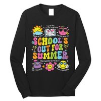 Schools Out For Summer Graduation Last Day Of School Teacher Long Sleeve Shirt