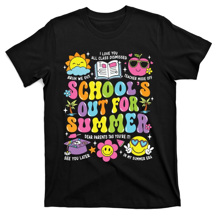 Schools Out For Summer Graduation Last Day Of School Teacher T-Shirt