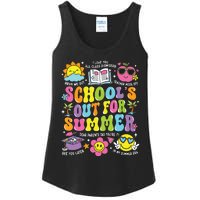 Schools Out For Summer Graduation Last Day Of School Teacher Ladies Essential Tank