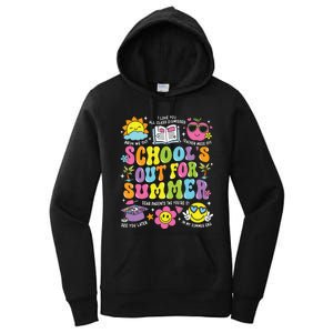 Schools Out For Summer Graduation Last Day Of School Teacher Women's Pullover Hoodie