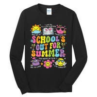 Schools Out For Summer Graduation Last Day Of School Teacher Tall Long Sleeve T-Shirt