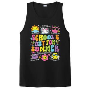 Schools Out For Summer Graduation Last Day Of School Teacher PosiCharge Competitor Tank