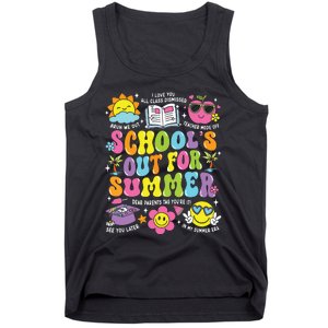 Schools Out For Summer Graduation Last Day Of School Teacher Tank Top