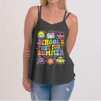 Schools Out For Summer Graduation Last Day Of School Teacher Women's Strappy Tank