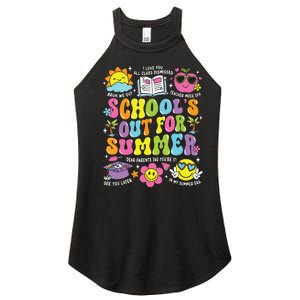 Schools Out For Summer Graduation Last Day Of School Teacher Women's Perfect Tri Rocker Tank