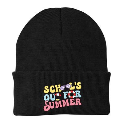 Schools Out For Summer Graduation Students Teacher Vacation. Beanie