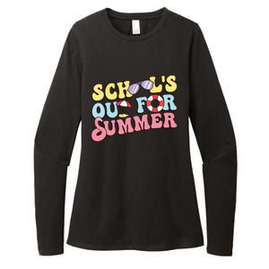 Schools Out For Summer Graduation Students Teacher Vacation. Womens CVC Long Sleeve Shirt