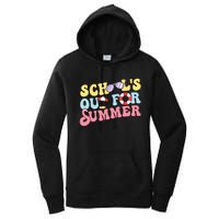 Schools Out For Summer Graduation Students Teacher Vacation. Women's Pullover Hoodie