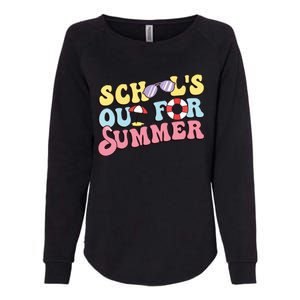 Schools Out For Summer Graduation Students Teacher Vacation. Womens California Wash Sweatshirt