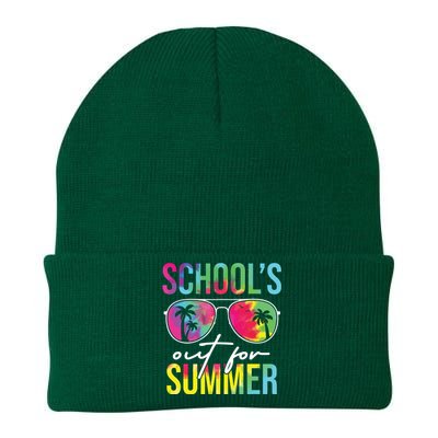 Schools Out For Summer Graduation Students Teacher Vacation Knit Cap Winter Beanie