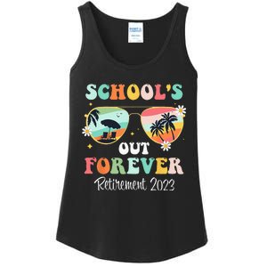 School's Out Forever Retirement Ladies Essential Tank