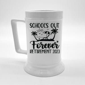 Schools Out Forever Retirement Beer Stein