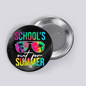 Schools Out For Summer Graduation Students Teacher Button