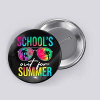 Schools Out For Summer Graduation Students Teacher Button