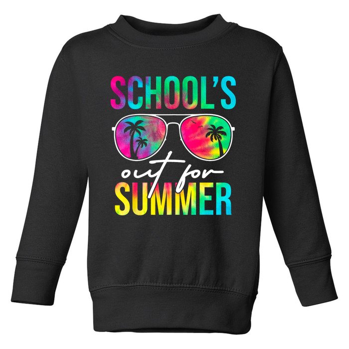 Schools Out For Summer Graduation Students Teacher Toddler Sweatshirt