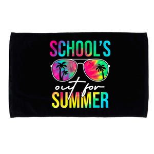 Schools Out For Summer Graduation Students Teacher Microfiber Hand Towel