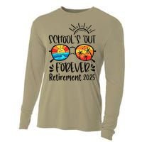 SchoolS Out Forever Retired Teacher Retirement 2025 Cooling Performance Long Sleeve Crew