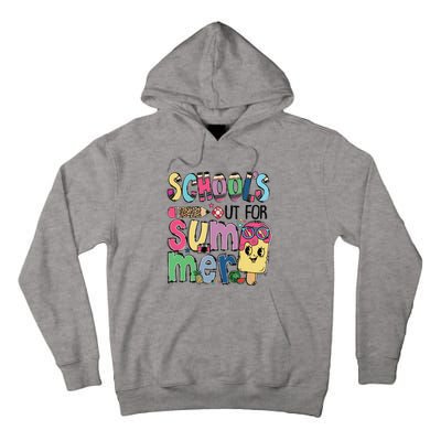 Schools Out For Summer Teacher Boy Girl Summer Vacation Tall Hoodie