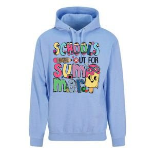 Schools Out For Summer Teacher Boy Girl Summer Vacation Unisex Surf Hoodie