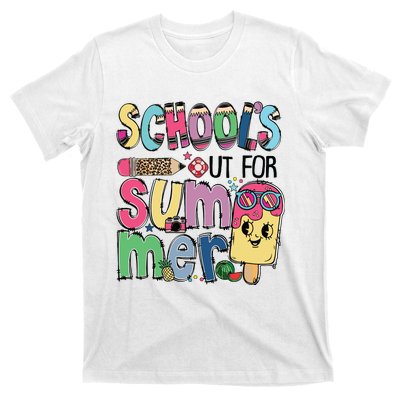 Schools Out For Summer Teacher Boy Girl Summer Vacation T-Shirt