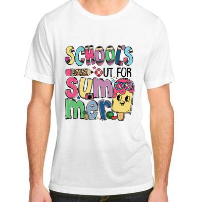 Schools Out For Summer Teacher Boy Girl Summer Vacation Adult ChromaSoft Performance T-Shirt