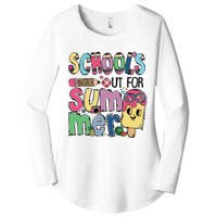 Schools Out For Summer Teacher Boy Girl Summer Vacation Women's Perfect Tri Tunic Long Sleeve Shirt