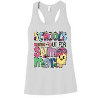 Schools Out For Summer Teacher Boy Girl Summer Vacation Women's Racerback Tank