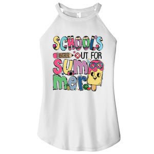 Schools Out For Summer Teacher Boy Girl Summer Vacation Women's Perfect Tri Rocker Tank