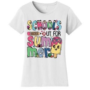 Schools Out For Summer Teacher Boy Girl Summer Vacation Women's T-Shirt