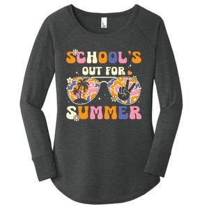 Schools Out For Summer Teacher Last Day Of School Women's Perfect Tri Tunic Long Sleeve Shirt