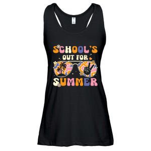 Schools Out For Summer Teacher Last Day Of School Ladies Essential Flowy Tank