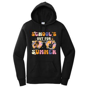 Schools Out For Summer Teacher Last Day Of School Women's Pullover Hoodie