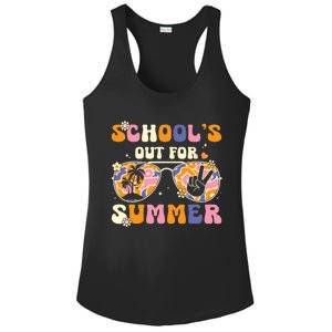 Schools Out For Summer Teacher Last Day Of School Ladies PosiCharge Competitor Racerback Tank