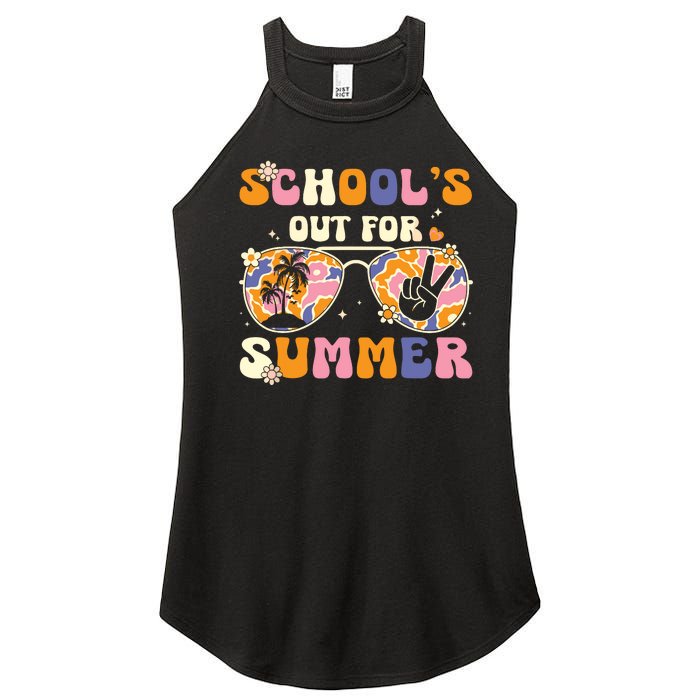 Schools Out For Summer Teacher Last Day Of School Women's Perfect Tri Rocker Tank