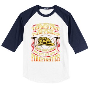 Support Our First Responders Hug A Firefighter Recognition Gift Baseball Sleeve Shirt