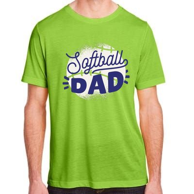 Softball Dad Adult ChromaSoft Performance T-Shirt