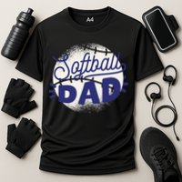 Softball Dad Cooling Performance Crew T-Shirt